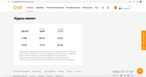 Перечень валют